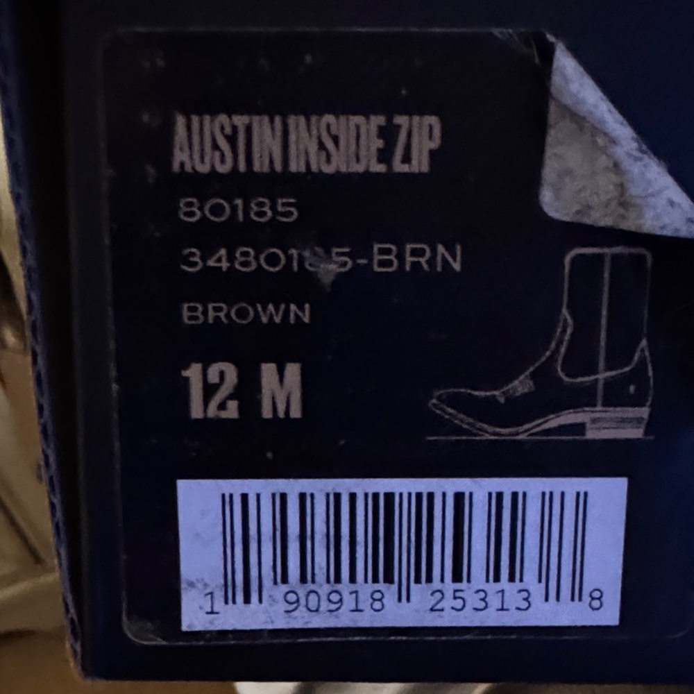 Frye Men's Dark Brown Suede Zip Ankle Boots - Picture 2 of 4